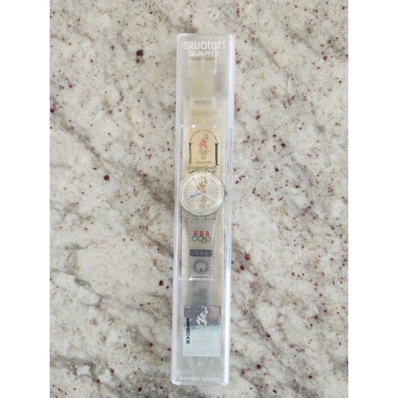 Swatch Special Gz150j Olympic Team Usa NewIn box with paperwork and battery - Picture 3 of 11